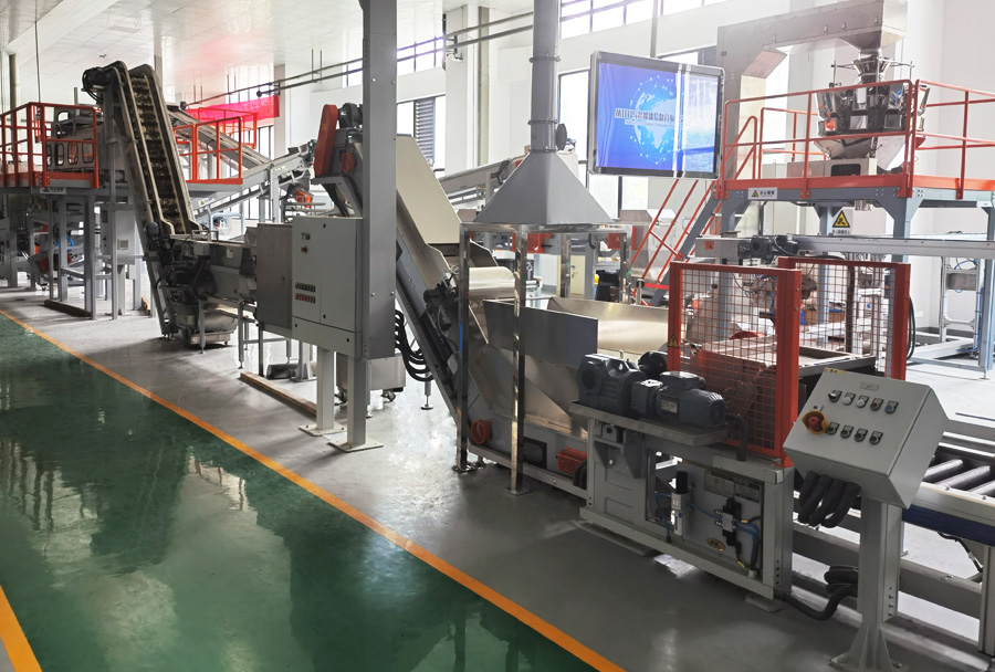 精制（篩分類）數字化生產線